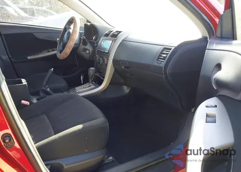 2011 Toyota Corolla S from USA, damaged, VIN 2T1BU4EE2BC711071